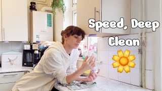 DEEP CLEAN WITH ME | REALISTIC FAMILY HOME #cleanwithme #speedclean #deepcleaning