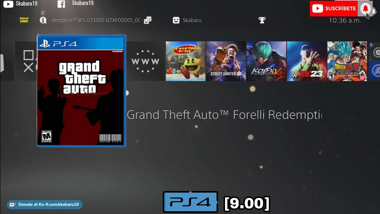 Grand Theft Auto:Forelli Redeption para Playstation 4 [9.00] - YouTube