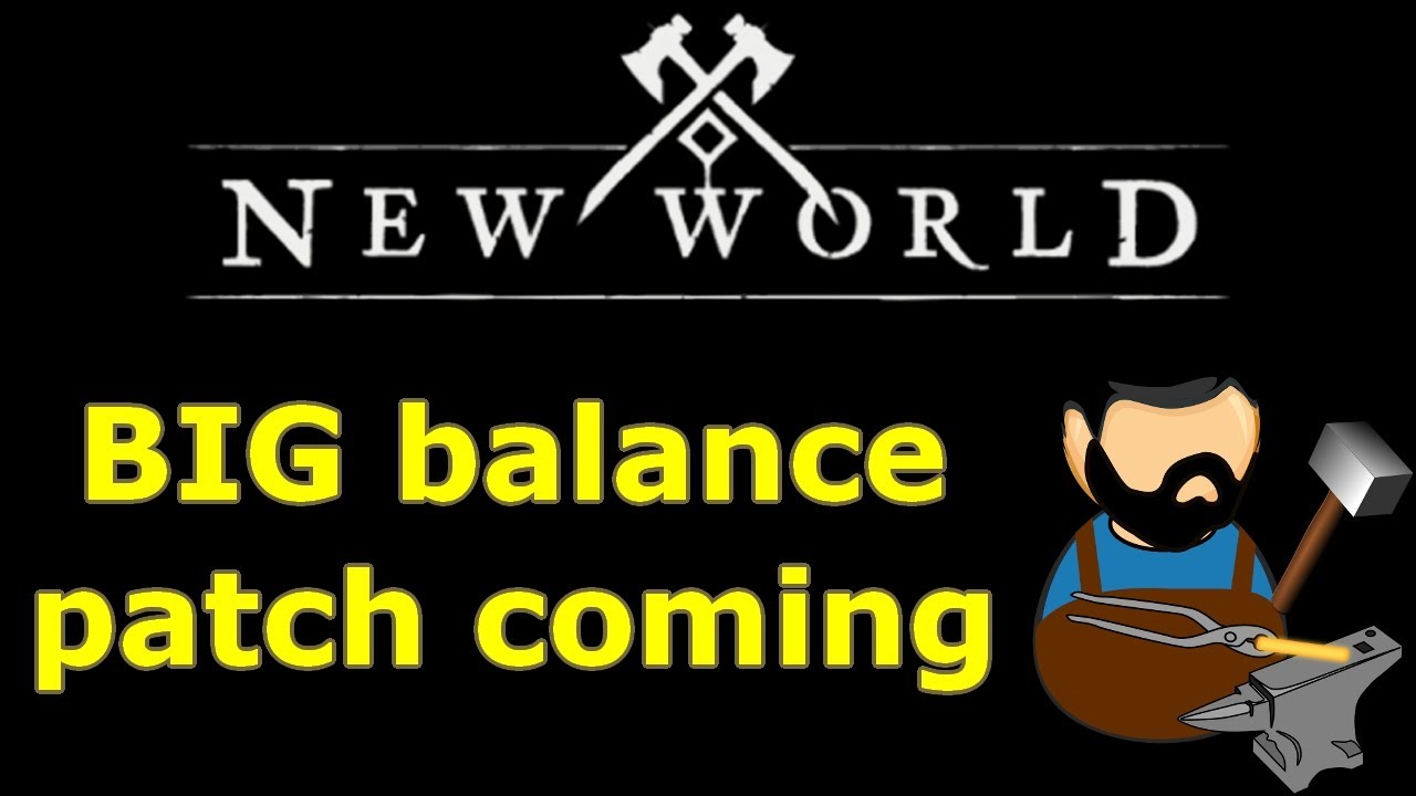 BIG BALANCE PATCH coming soon in New World, and combat reworks