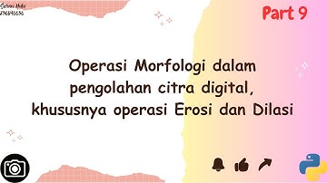 Pemrosesan Citra Biner dengan Erosi dan Dilasi di Python (GUI Tkinter + OpenCV)