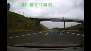 車一人旅 ドラレコ20110617 4福島・いわき~山梨・甲府 14日目その4