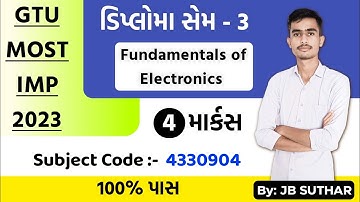 FOE GTU IMP 2023 | 4330904 | 4- Mark