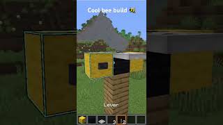 Cool bee build 🐝 #trending #fypシ #minecraft #gaming #ahorts #building #bee #games #views #likes