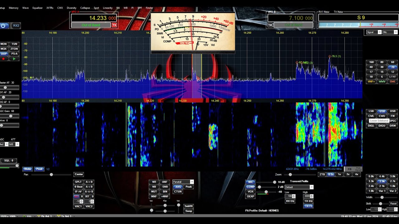 40m Dx Machine YB0AR CQ DX 40m - YouTube