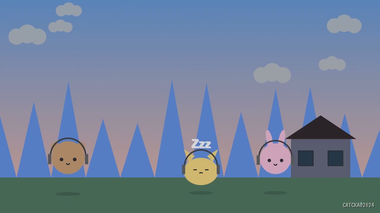 moon - ☁️ Super Cute & Relaxing Music for Sleep / Study ~ CATCKA Lofi 2026 #21