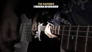 Ramones - I Wanna Be Sedated Guitar Cover #ramones