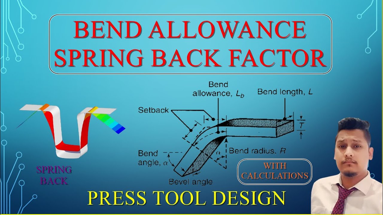 SHEET METAL BEND ALLOWANCE CALCULATION THEORY WHAT S SPRING BACK IN SHEET METAL BEND ALLOWANCE CALCULATION THEORY WHAT S SPRING BACK IN