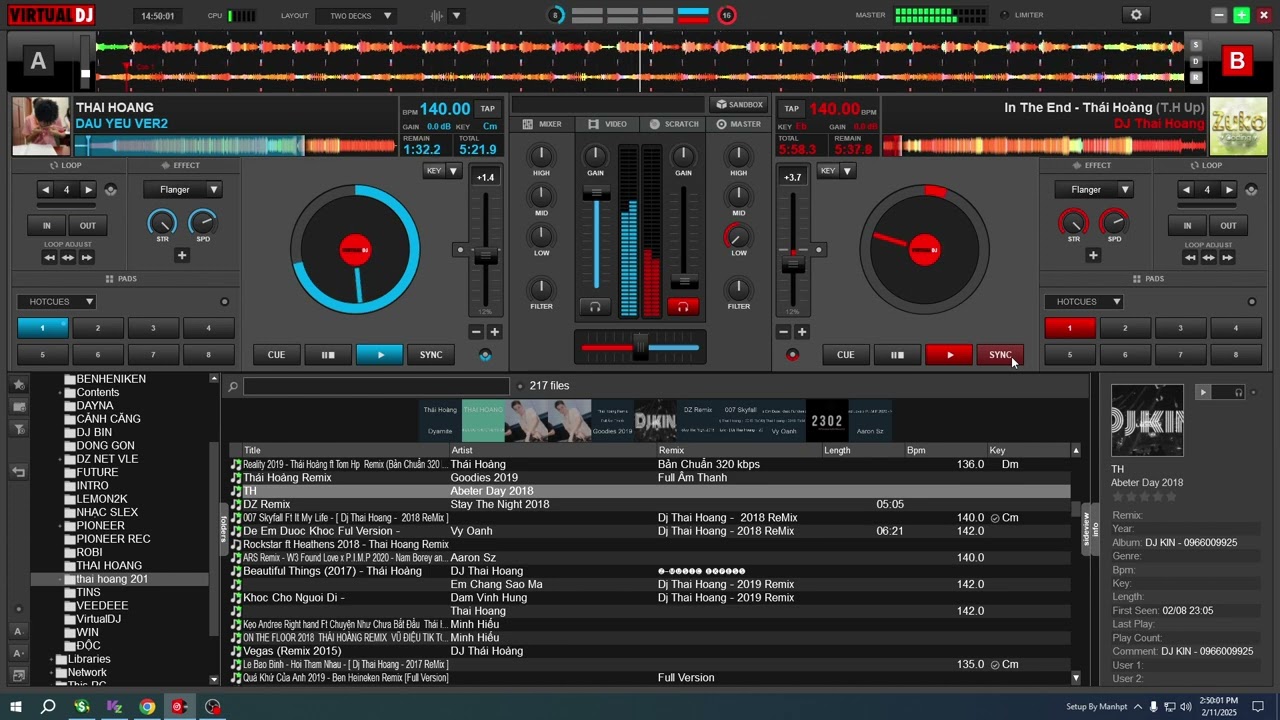 Bản Troi Ke 140 Full Thái Hoàng