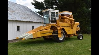 1967 Minneapolis Moline 2890 Combine  Sold on Indiana Auction Yesterday
