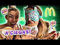 MCDONALDS vs BURGER KING!🍔RETO A CIEGAS!!