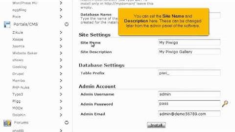Tutorial: How to install Piwigo from Softaculous | LayerOnline Web Hosting