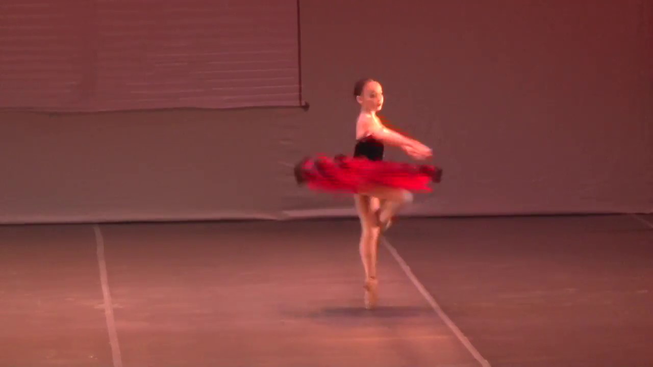 ABF2018 - 11-13 yaş Profi-Solo B - Kitri 1 perde var- Ela Kaner -Hülya Aksular SA- 1 birinci