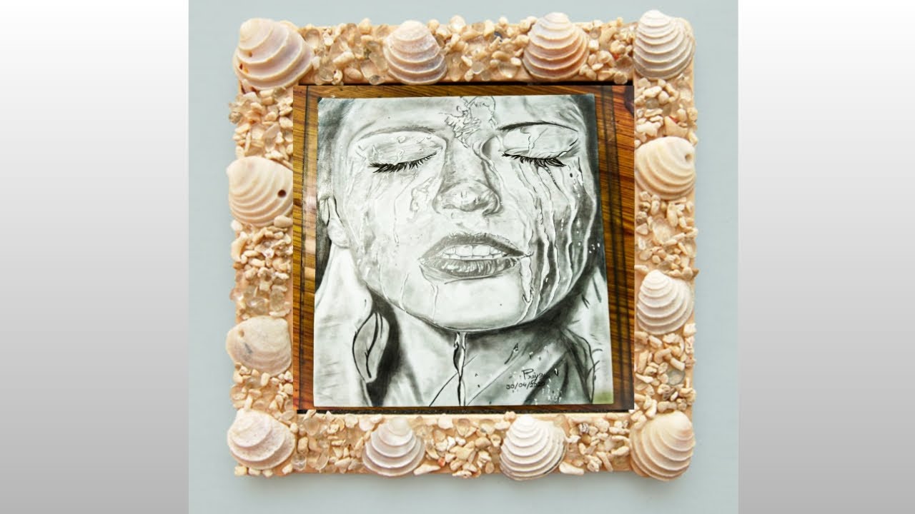 DIY photo frame IN ENGLISH FOR ARTIST. YouTube