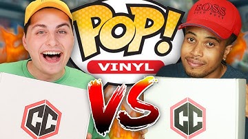 $60 Chalice Collectibles Funko Pop Mystery Box Battle! (Top Pops VS Pop Savage)