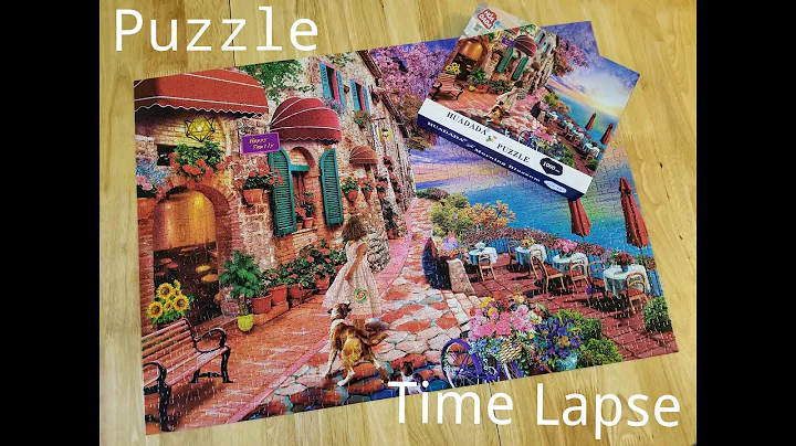 Morning Blossom Puzzle Time Lapse by Huadada 1000 Piece