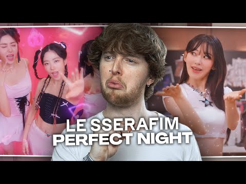 THEY DON'T MISS! (LE SSERAFIM - 'Perfect Night' Official MV with Overwatch 2 | Reaction)