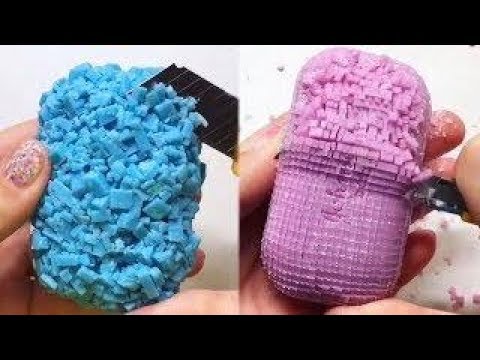 Rahatlatıcı Sabun Kesme Videoları #1 Relaxing Soap Cutting Videos #1