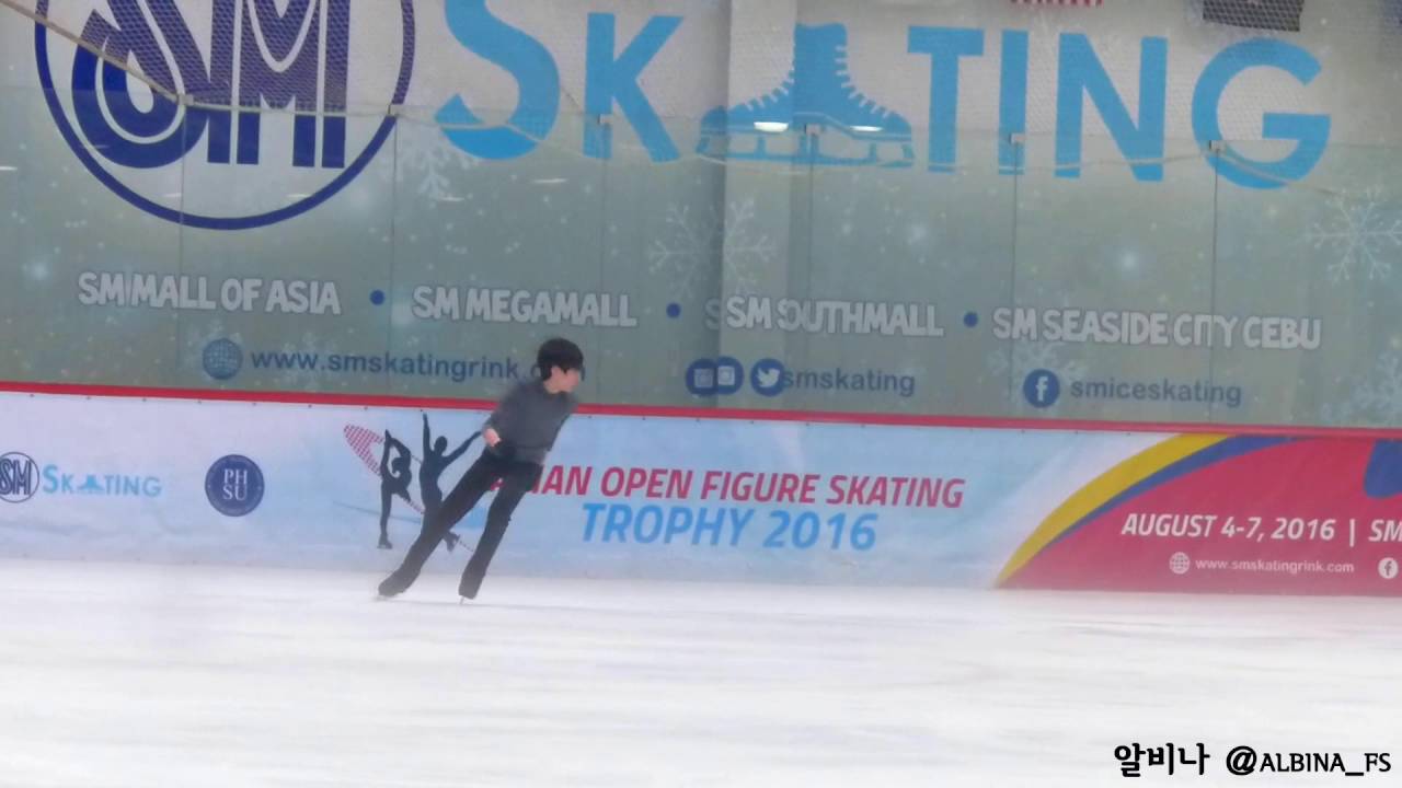 160806 박성훈 Sung Hoon PARK SP Practice Run-Through  2016 Asian Open Trophy
