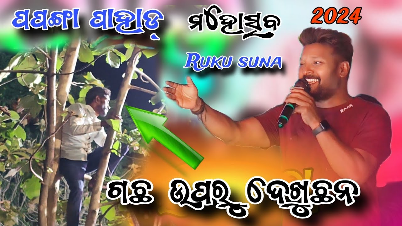 Ruku suna stage performance   Papanga Pahad Mahotsav 2024   Ruku suna melody