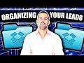 How To Organize Your Leads and Database