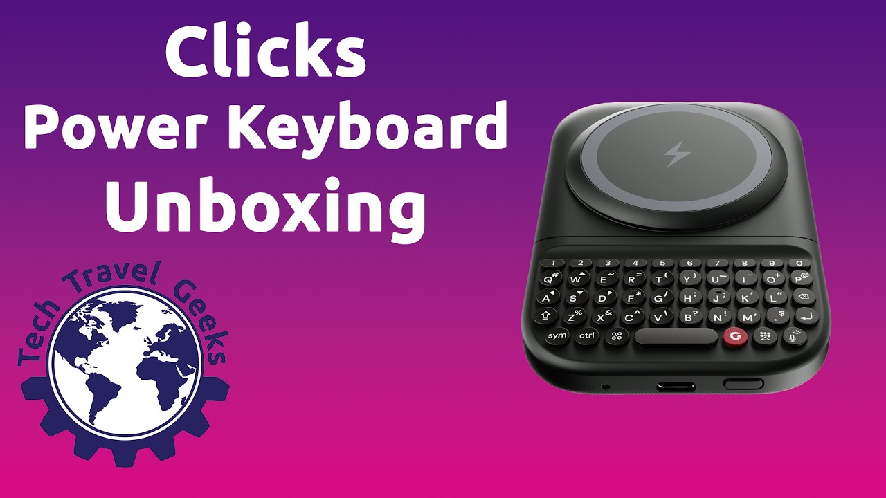 Clicks Power Keyboard Unboxing #Clicks - YouTube