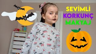 Çocuklar İçin Sevimli-Korkunç Makyaj Cute-Horrible Make Up For Kids