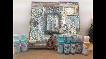 Chipboard Frame and Magic Forest ~ Video 75 Scrap & Bean