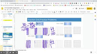Fraction Grids Example Video