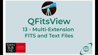 QFitsView 13 - Multi Extension FITS and Text Files