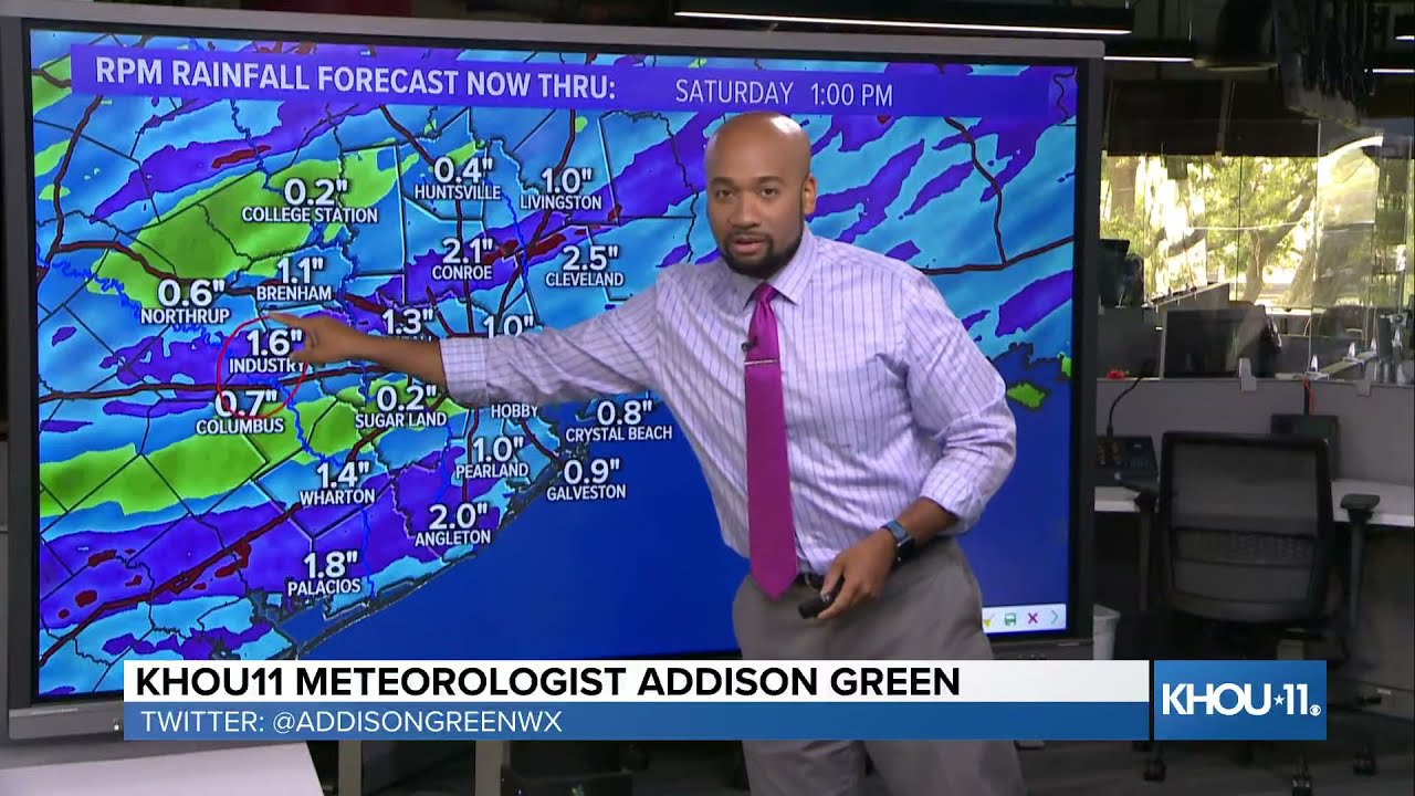 Houston weather Possible severe weather on Friday (Recorded 130 p.m