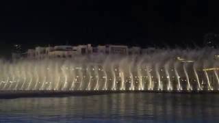 Dubai fountain show