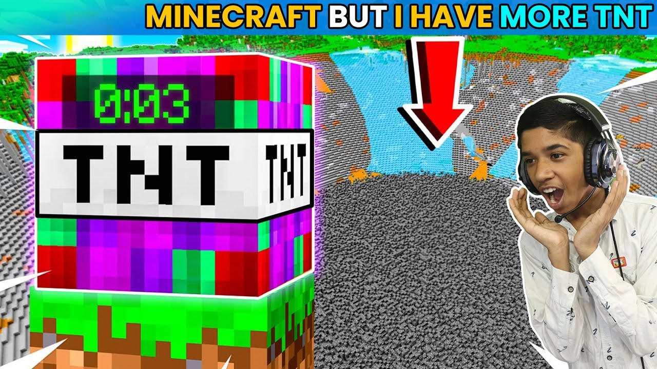 THIS TNT DESTROY MY WORLD MINECRAFT TNT MINECRAFT HINDI YouTube this-tnt-destroy-my-world-minecraft-tnt-minecraft-hindi-youtube