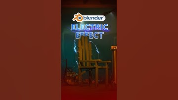 ⚡ எளிய Electric Effect in Blender | Tamil Tutorial 🎥🔥#blendertamil #blendertips #shortsfeed #shorts
