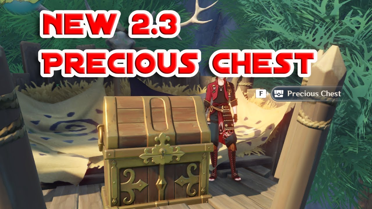 New 2.3 Precious Chest in Mondstadt Genshin Impact secret chest YouTube