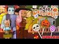 🎃 FAMILY TRICK OR TREATING ON HALLOWEEN NIGHT 👻 | Roblox Bloxburg Roleplay