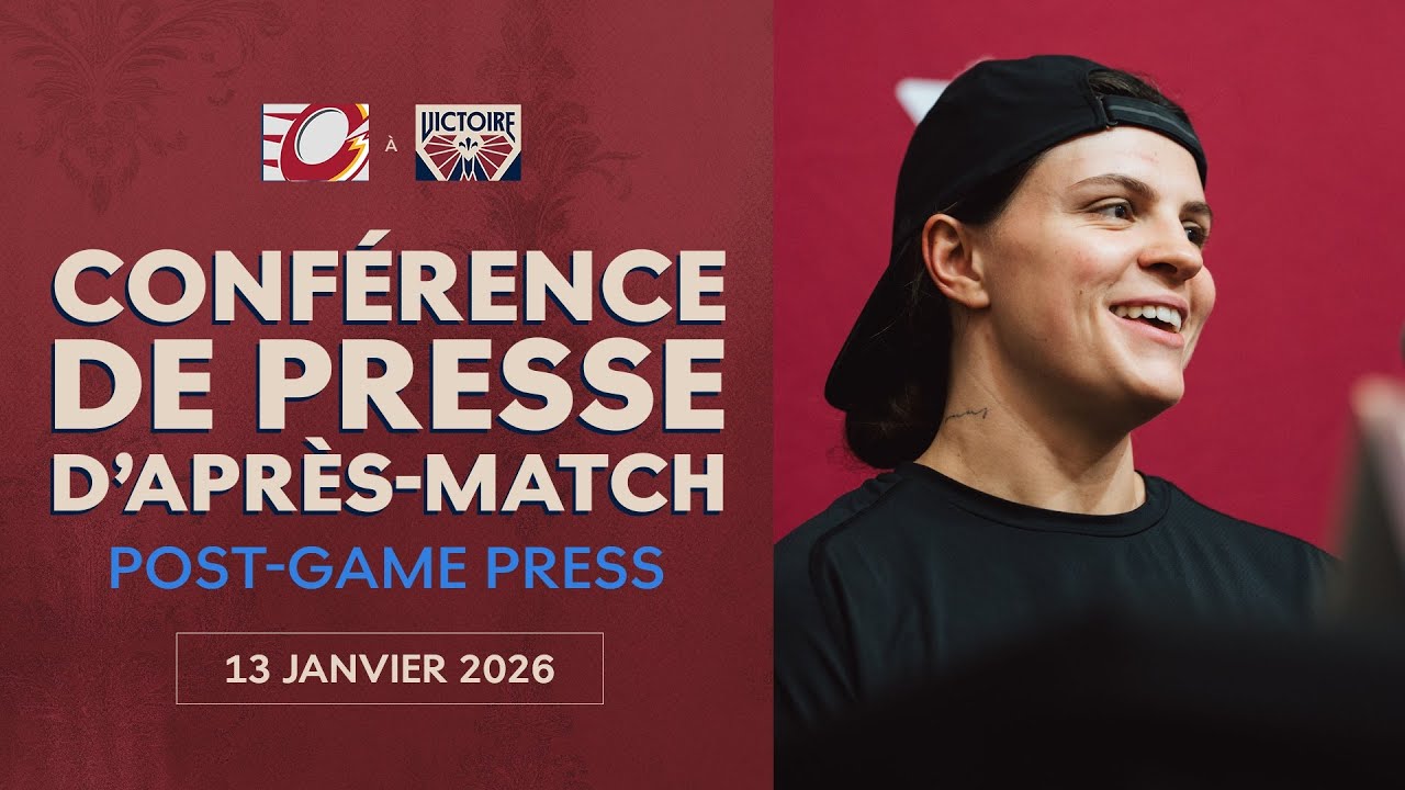 Victoire Conférence de presse d'après-match | OTT@MTL | 13 janvier 2026