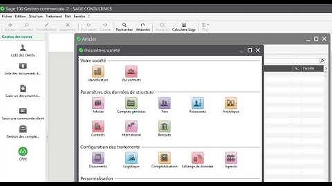 CREATION AUTOMATIQUE REFERENCE ARTICLES ET  CODE BARRE AVEC SAGE GESTION COMMERCIALE