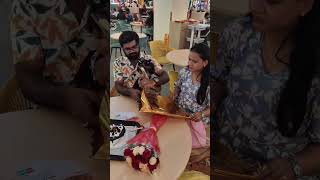surprise in mall 😉#love #husbandwife #hyderabad #family #hyderabad_surprise_official#event #everyone