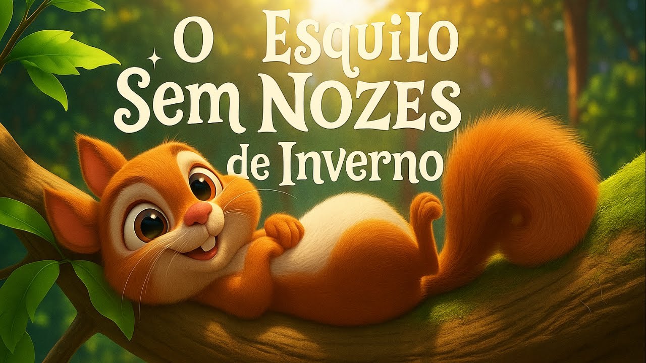O Esquilo Sem Nozes de Inverno - História Infantil