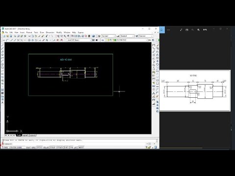 Video VẼ NHANH AUTOCAD: BẢN VẼ TRỤC (ĐỀ C09) - youtube