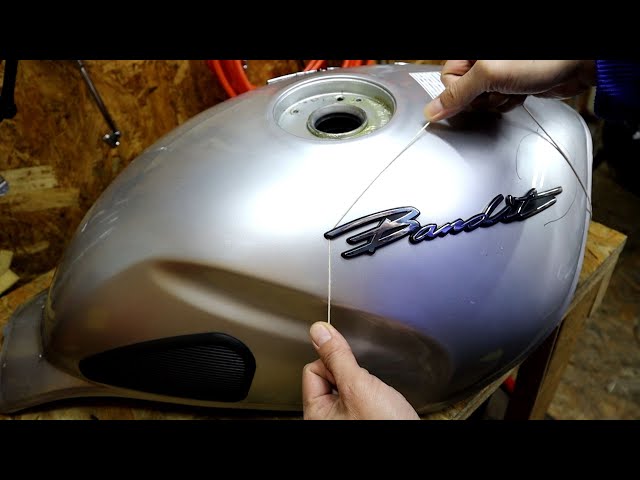 タンクまわりの部品取り外し【Bandit250 GJ77A】 - YouTube