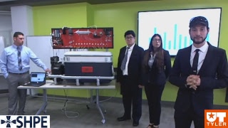 Senior Design Expo at UT Tyler Houston Day 1 - Industrial Composting Unit