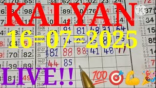 STUDY KALYAN VVVIP SINGLE OPEN JODI PANEL LIVE!!!