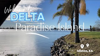 DELTA PARADISE ISLAND | Exclusive and Private AirBnB overlooking the CA Delta 🌊🎣