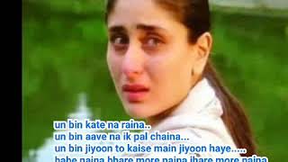 Ra.One#Un bin Kate Na raina#Bahe Naina#Hindi Watsapp Status.