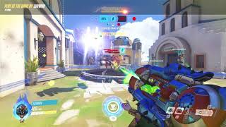 Triple Kill on Ilios with Orisa | Overwatch