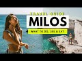 AMAZING Things To Do in MILOS Greece: 2023 Travel Guide &amp; Island Top Tips 🇬🇷