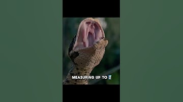 Gaboon Viper – The Snake with the Longest Fangs! #snake #wildlife #animals #shorts #viralshorts