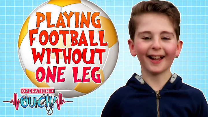 Playing Football Without One Leg | Operation Ouch | Science for Kids