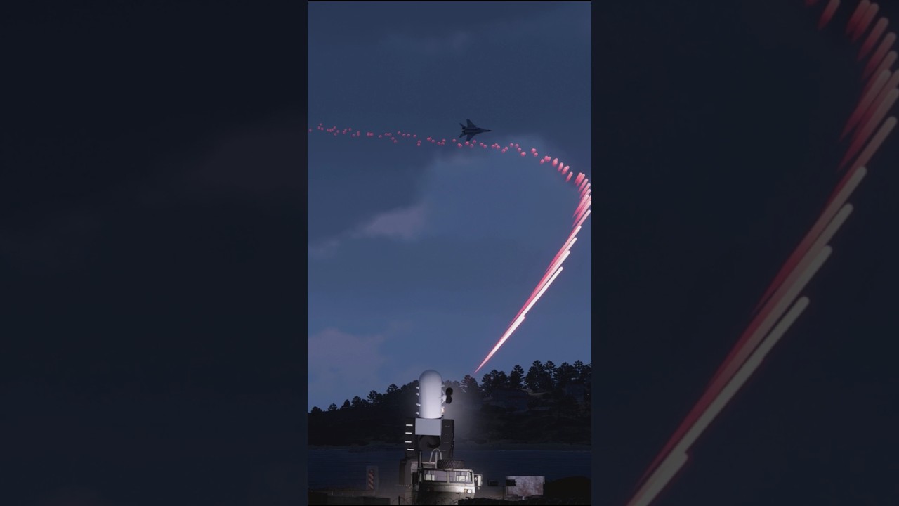 MiG-29 in Action vs C-Ram - Phalanx CIWS - C RAM - Tracer Firing - simulation - Arma 3 